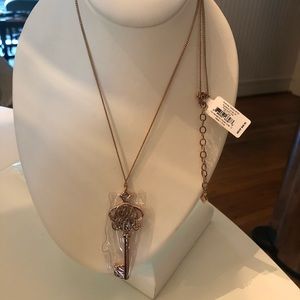 Vera Bradley Jewelry - Vera Bradley Signature Long Key Necklace -Gold Vera Bradley Jewelry - Vera Bradley Signature Long Key Necklace -Gold